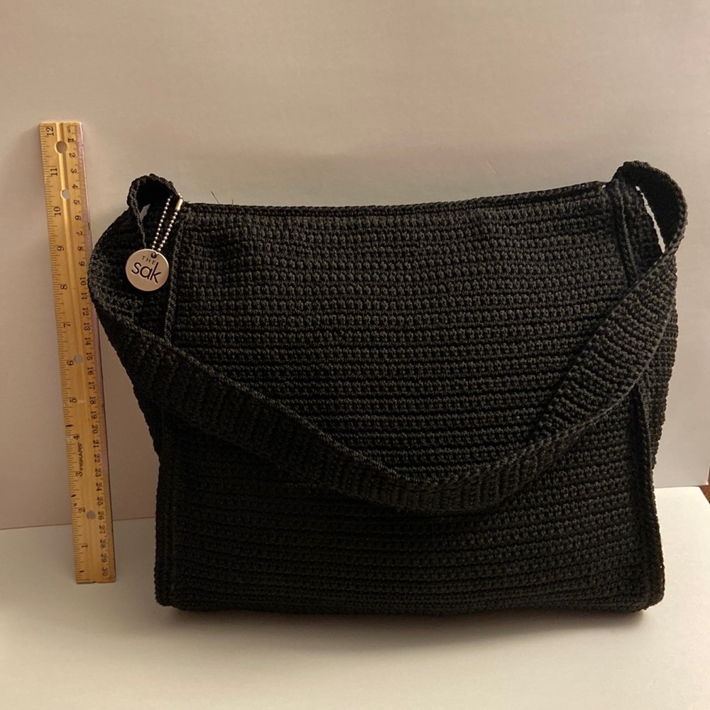 The same, black handbag, shoulder bag